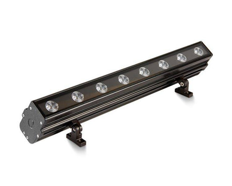 ULM347 45deg straight to mains wall washing light bar 3000K, 400mm - Comet Lighting