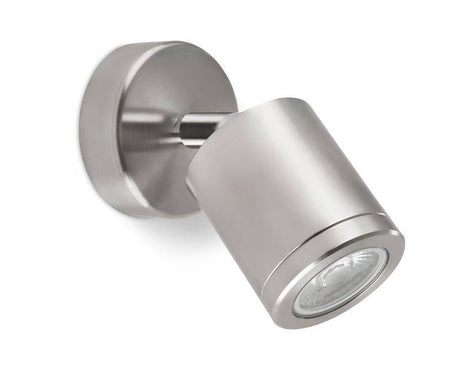 WL220 wall light, stainless steel 316, 2700K - Comet Lighting