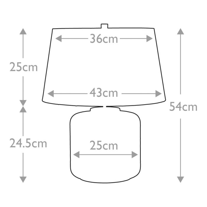 Columbus 1-Light Table Lamp