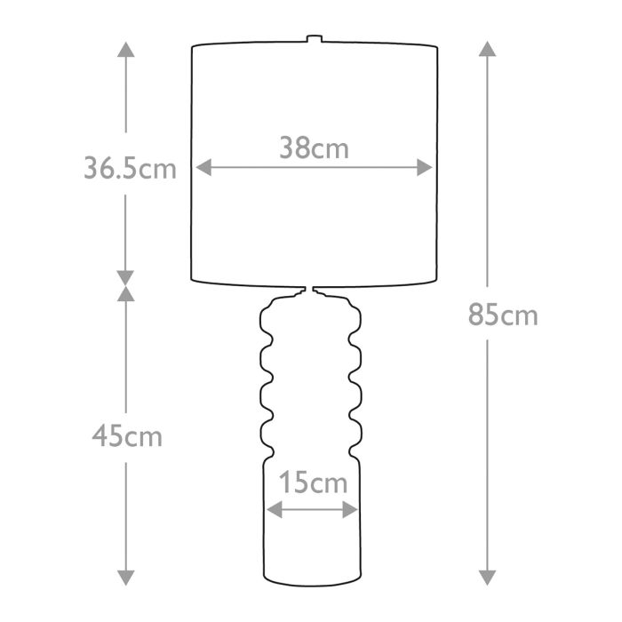 Contour 1 Light Table Lamp - Lime