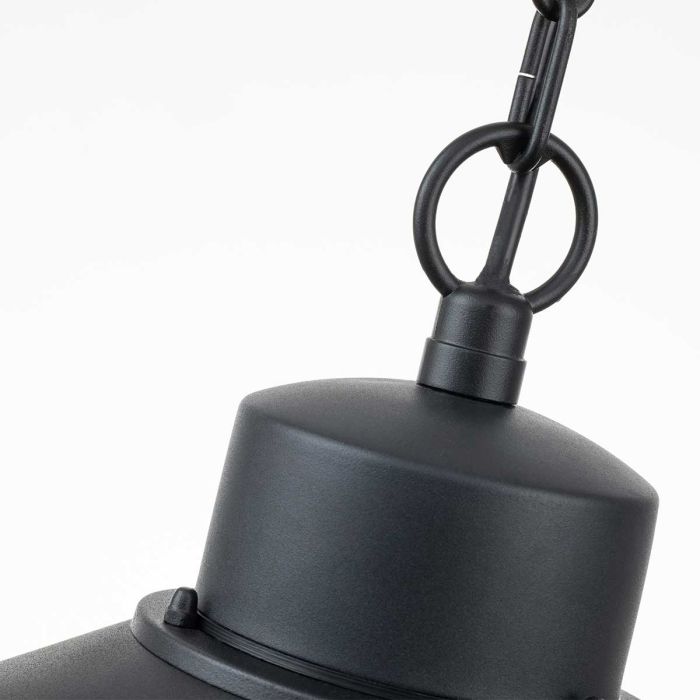 Copenhagen 1 Light Chain Lantern - Black - Comet Lighting