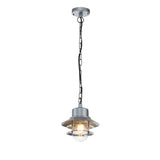 Copenhagen 1 Light Chain Lantern - Silver - Comet Lighting