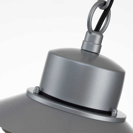 Copenhagen 1 Light Chain Lantern - Silver - Comet Lighting