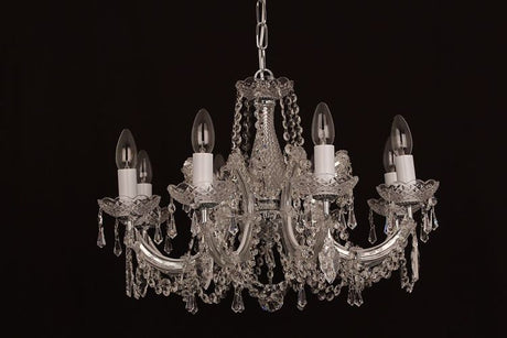 CRYSTAL Marie Theresa 8lt Ceiling Light Gold