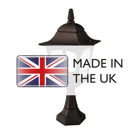 Chapel 1 Light Pedestal Lantern - Comet Lighting