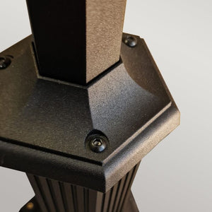 Chapel Outdoor Lamp Post Black - Comet Lighting