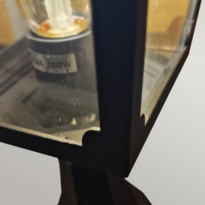Chapel 1 Light Mini Pedestal Lantern - Comet Lighting