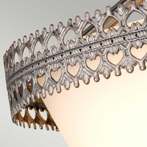 Crown 3 Light Semi-Flush/Pendant - Comet Lighting