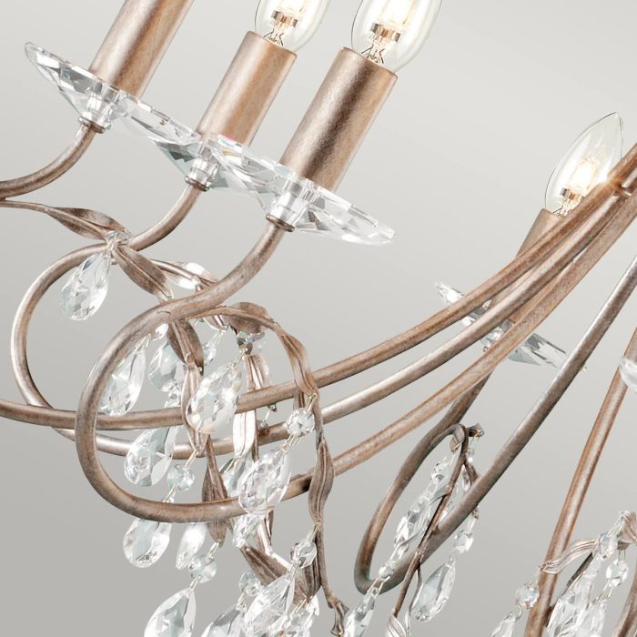 Christina 8-Light Chandelier - Comet Lighting