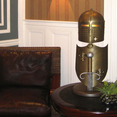 Crusader 1 Light Table Lamp - Comet Lighting
