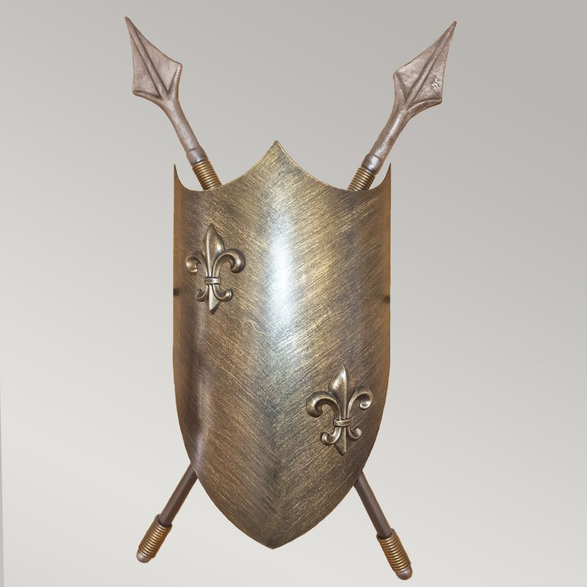 Crusader 2 Light Wall Light - Comet Lighting