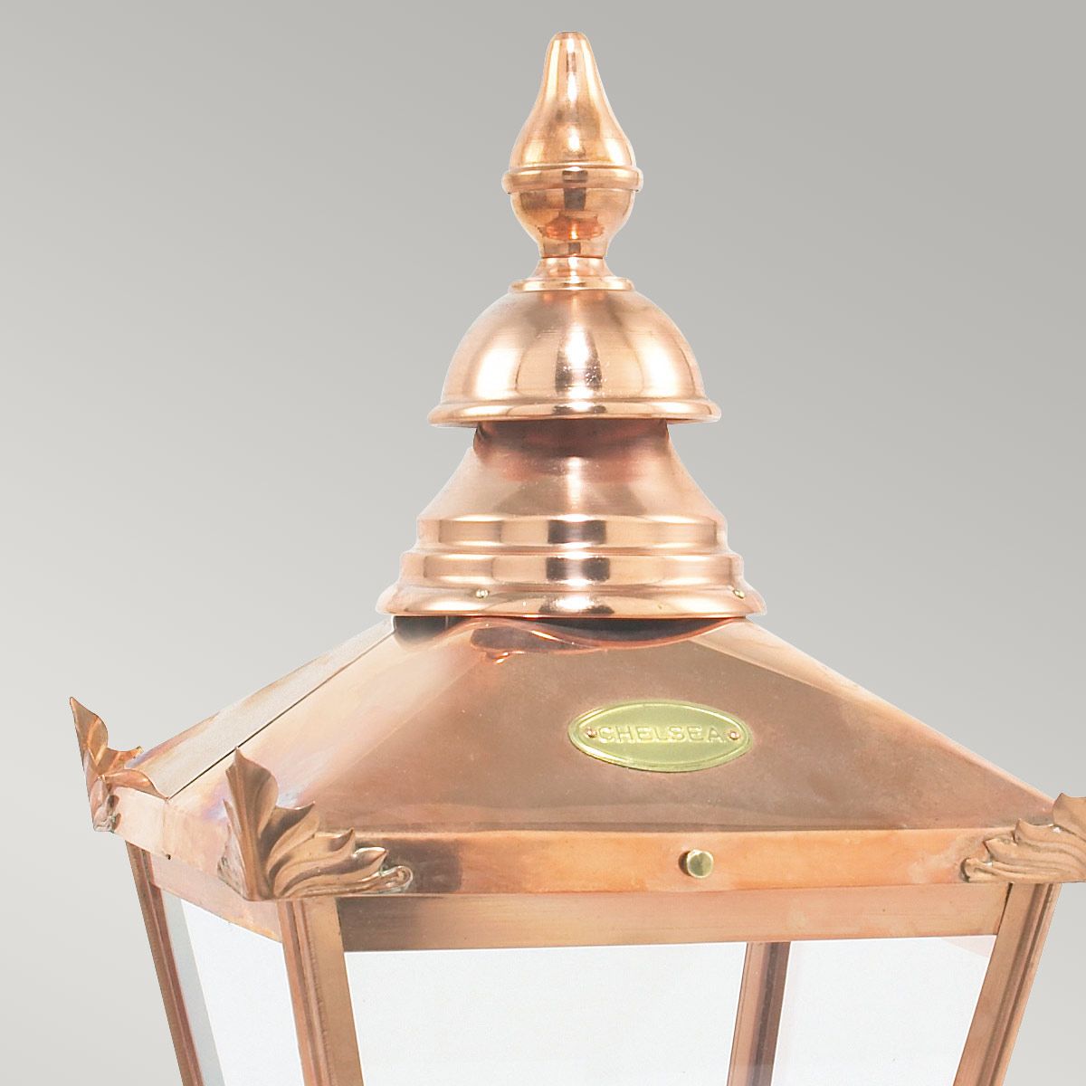 Chelsea 1 Light Pedestal Lantern - Comet Lighting