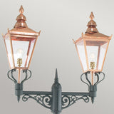 Chelsea Twin Head Lamp Post - Comet Lighting