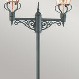 Chelsea Twin Head Lamp Post - Comet Lighting