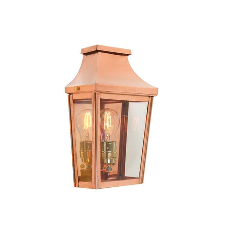 Chelsea 1 Light Small Half Lantern - Comet Lighting