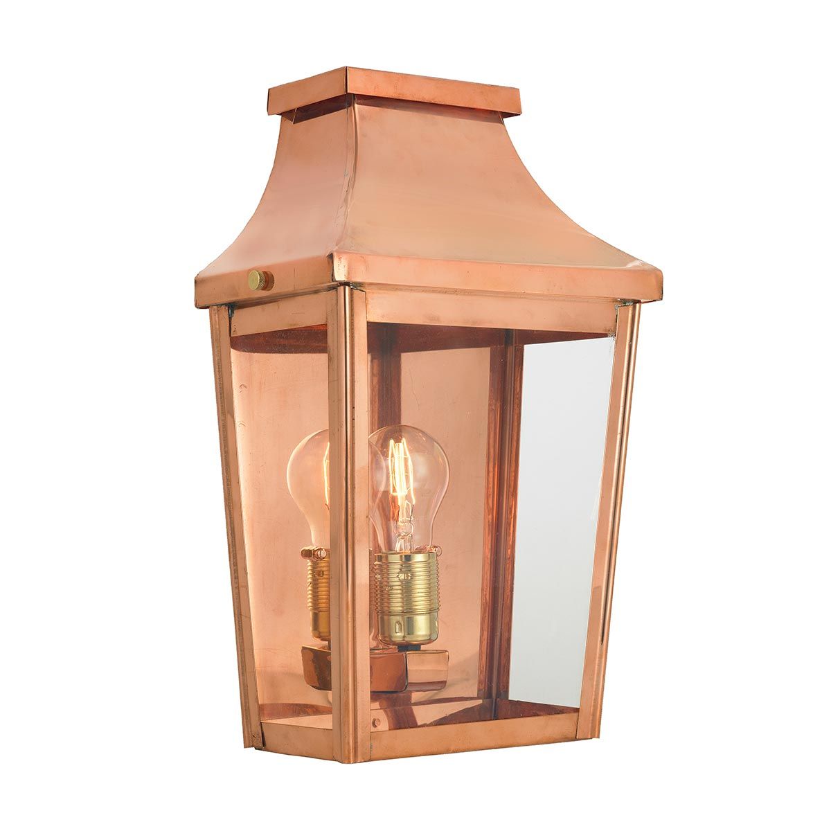 Chelsea 1 Light Large Half Lantern - Comet Lighting