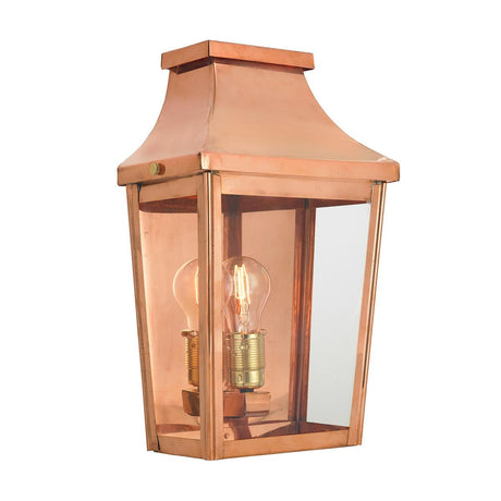 Chelsea 1 Light Large Half Lantern - Comet Lighting