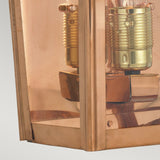 Chelsea 1 Light Large Half Lantern - Comet Lighting