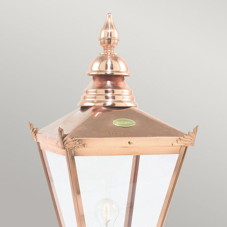 Chelsea 1 Light Grande Lamp Post Head Only - Comet Lighting