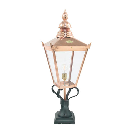Chelsea 1 Light Grande Pedestal Lantern - Comet Lighting