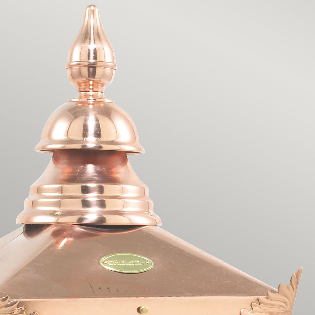 Chelsea 1 Light Grande Pedestal Lantern - Comet Lighting