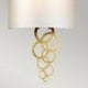 Curtis Large 2 Light Wall Light - Aged Brass