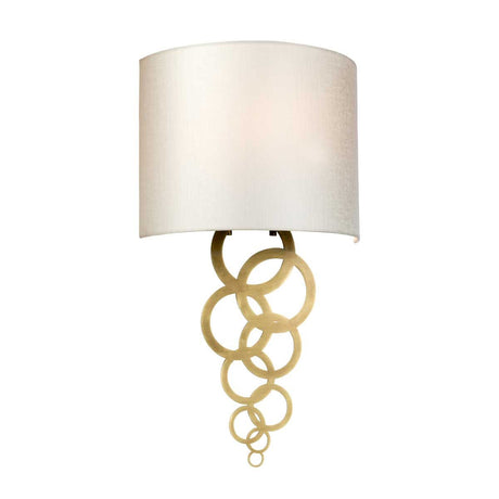 Curtis Medium 1 Light Wall Light - Aged Brass - Comet Lighting