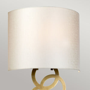 Curtis Medium 1 Light Wall Light - Aged Brass - Comet Lighting