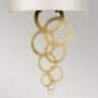 Curtis Medium 1 Light Wall Light - Aged Brass