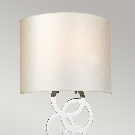 Curtis Medium 1 Light Wall Light - Polished Chrome - Comet Lighting