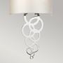 Curtis Medium 1 Light Wall Light - Polished Chrome