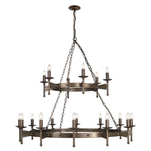 Cromwell 18 Light Chandelier - Comet Lighting