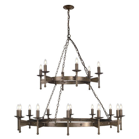 Cromwell 18 Light Chandelier - Comet Lighting