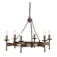 Cromwell 6 Light Chandelier - Comet Lighting