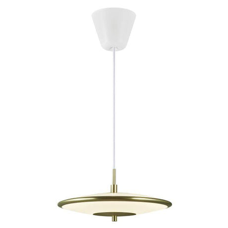 DftP Blanche 32 Pendant Brass - Comet Lighting