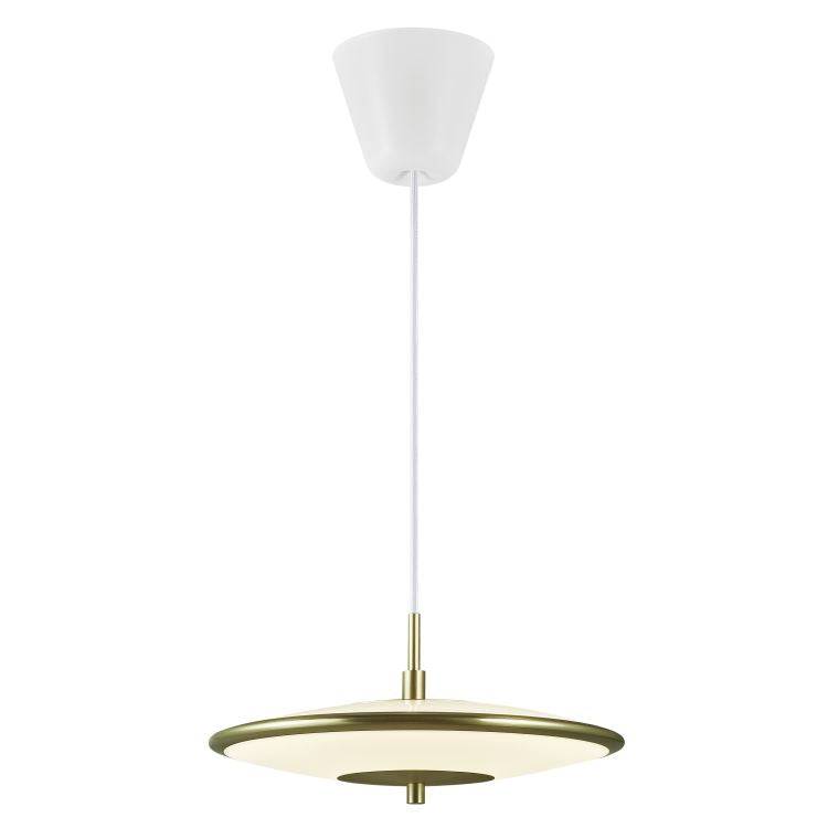 DftP Blanche 32 Pendant Brass - Comet Lighting