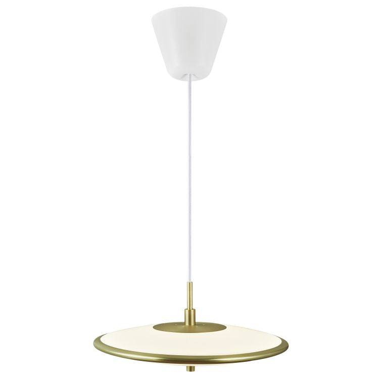 DftP Blanche 32 Pendant Brass - Comet Lighting