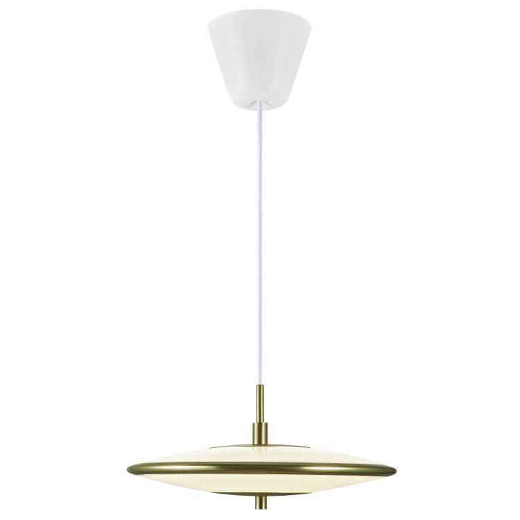 DftP Blanche 32 Pendant Brass - Comet Lighting