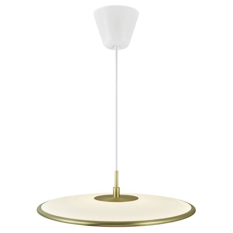 DftP Blanche 42 Pendant Brass - Comet Lighting