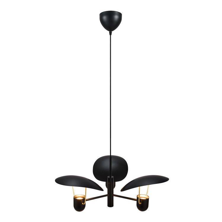 DftP Fabiola Pendant Black - Comet Lighting