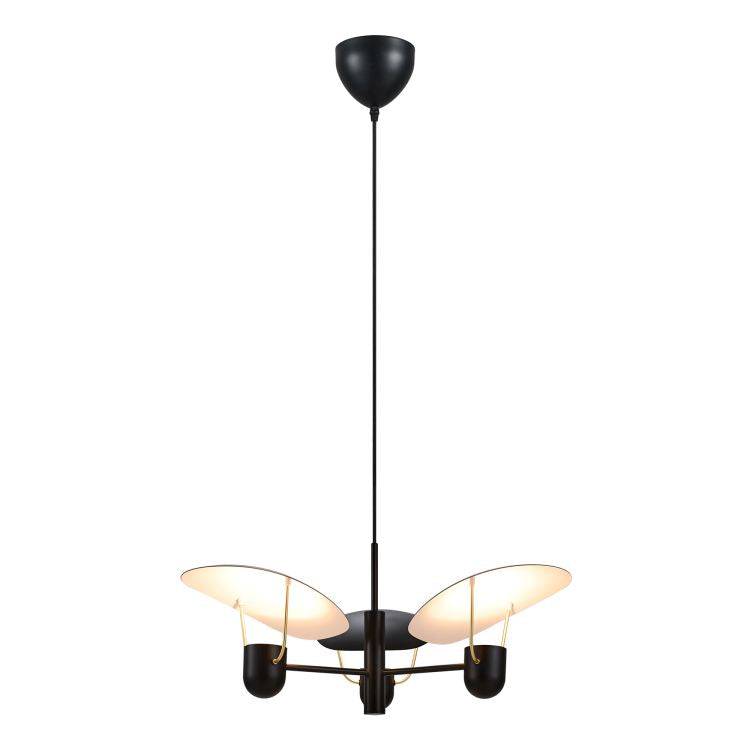 DftP Fabiola Pendant Black - Comet Lighting