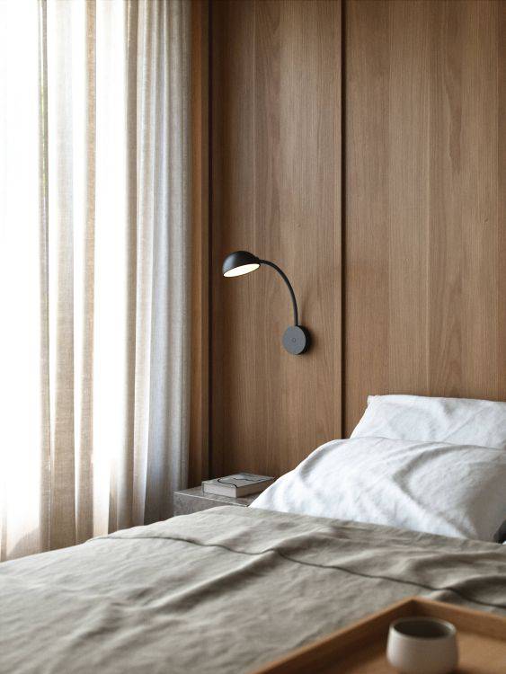 DftP Nomi Wall light Black - Comet Lighting