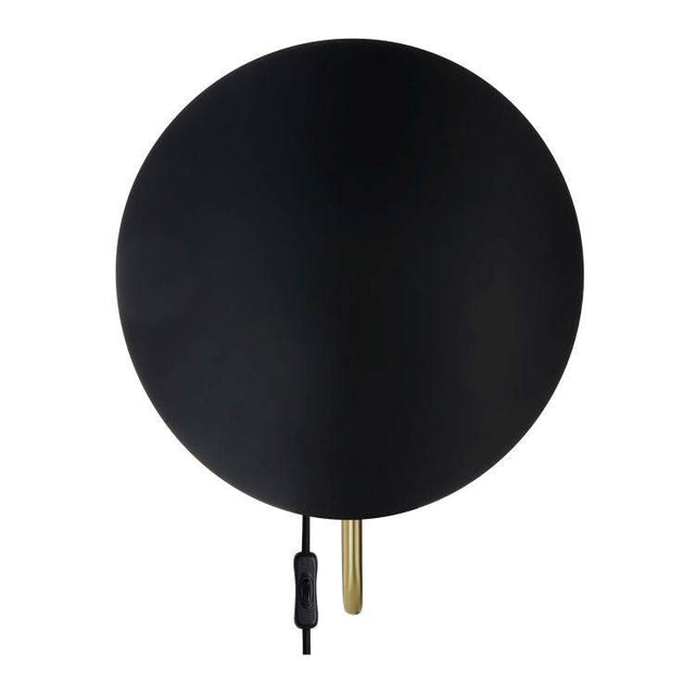 DftP Spargo Wall light Black/Brass - Comet Lighting