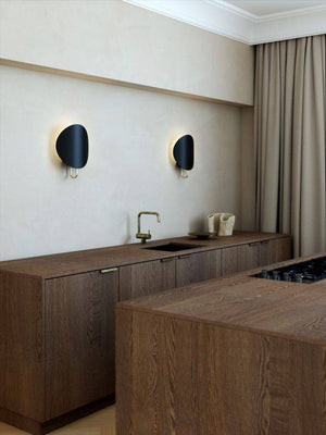DftP Spargo Wall light Black/Brass - Comet Lighting