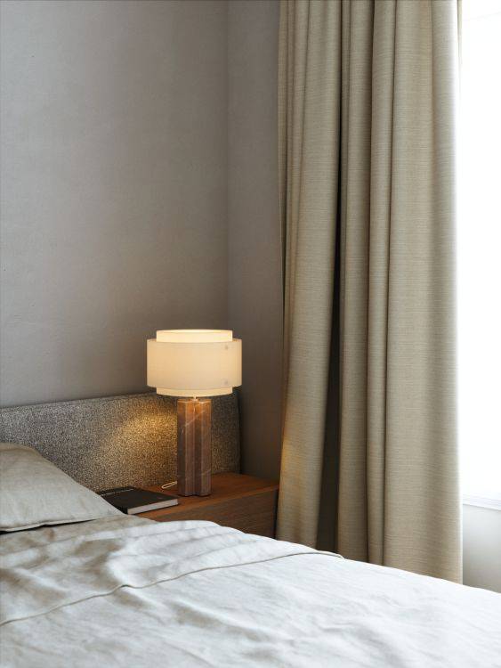 DftP Takai Table lamp Beige - Comet Lighting