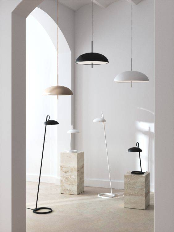 DftP Versale Pendant Brown - Comet Lighting