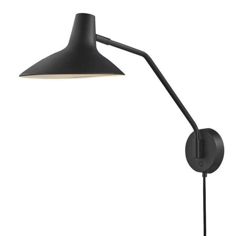 Nordlux Darci Wall Light Black - Comet Lighting