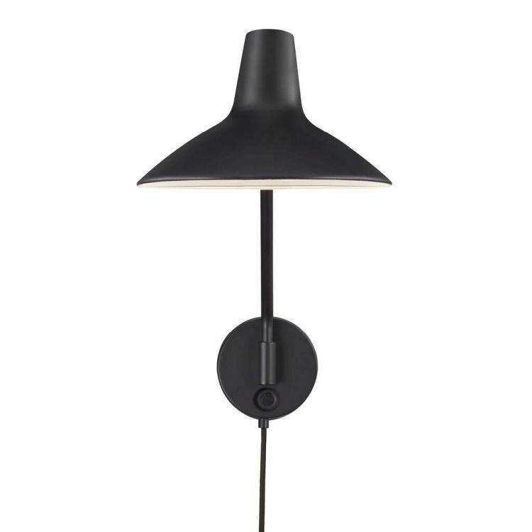 Nordlux Darci Wall Light Black - Comet Lighting