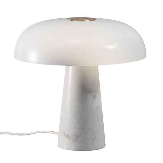 Nordlux Glossy Table Lamp Opal White - Comet Lighting