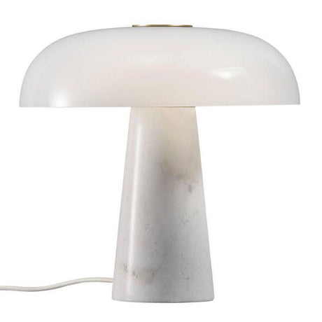 Nordlux Glossy Table Lamp Opal White - Comet Lighting